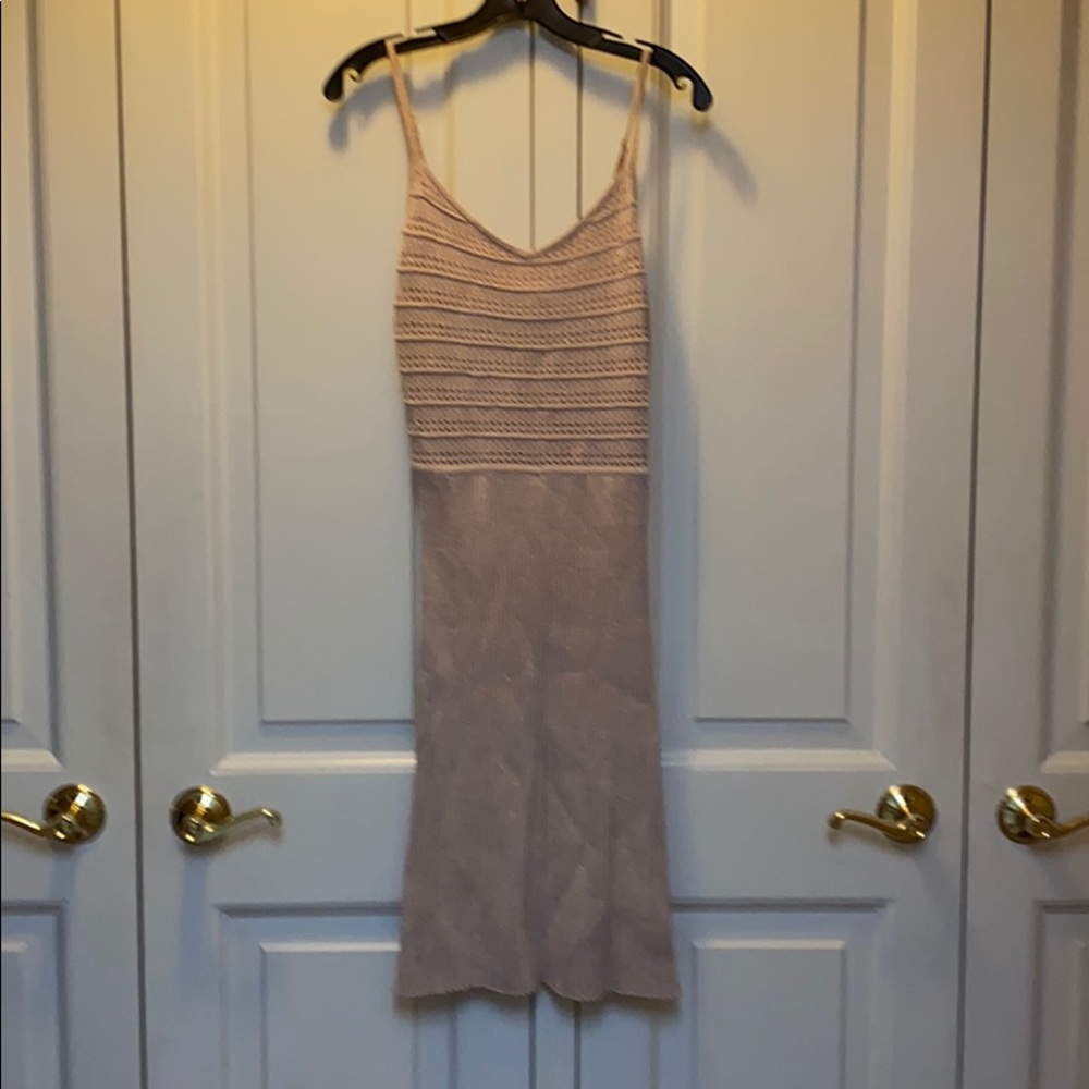 Pink dress with silver sparkle-NEW WITH TAGS